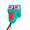 TOTAL Akkus szegélynyíró és bozótvágó 330mm/20V/2.0Ah-7.5Ah/P20S /INDUSTRIAL (SET Akkumulátor 2x4Ah, Charger, Töltő) (TSTLI202521)
