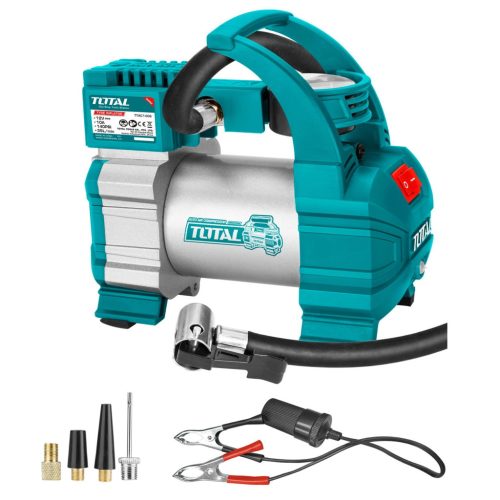 TOTAL Autós kompresszor 10 bar, 35 l/min légáramlással (TTAC1406)