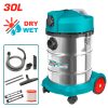 TOTAL Porszívó 30L/1400W INDUSTRIAL (TVC14301)