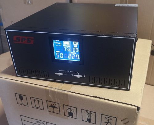 külső akkus szünetmentes tápegység (inverter) SH600 - TISZTA SZINUSZOS! LCD-s modell!