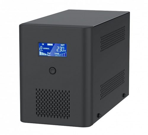 külső akkus szünetmentes tápegység (inverter) SH500IN tower - TISZTA SZINUSZOS! LCD-s modell!