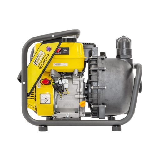 Waspper WP20CH-P benzines vízszivattyú 2” – 60000 l/óra, 30 m emelőmagasság, 7 m szívómélység