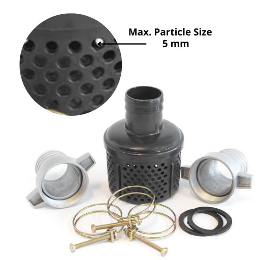 Waspper WP20CH-P benzines vízszivattyú 2” – 60000 l/óra, 30 m emelőmagasság, 7 m szívómélység